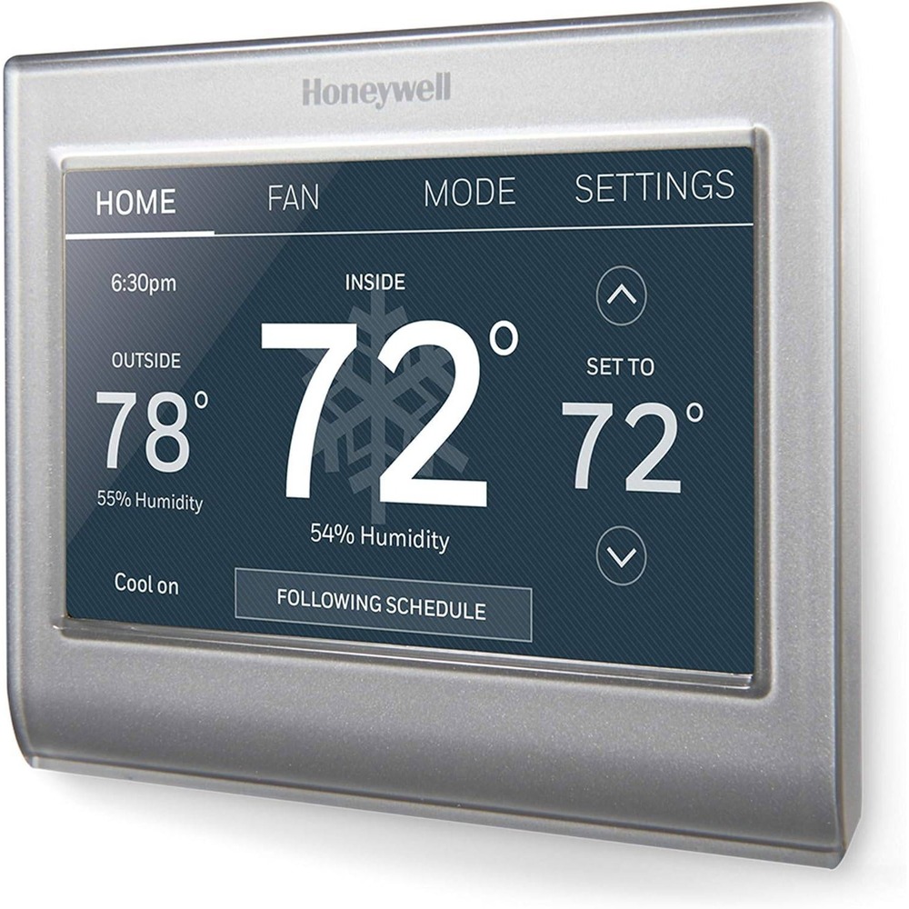 Honeywell Home Wi-Fi Smart Color Thermostat, Touch Screen,‎ Gray-NWT